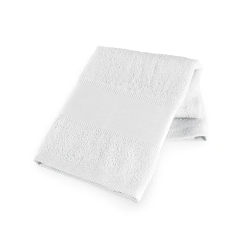 GEHRIG. Sport törölköző pamutból (380 g/m²) Fehér 