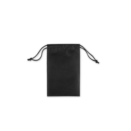 GIFT BAG S. Kis nem szőtt, hátizsák stílusú táska (60 g/m²) Fekete 