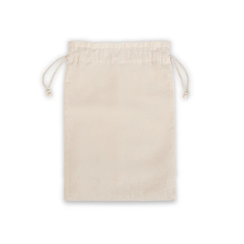 GIFTWRAP L. Nagy méretű, 100% pamut táska (120 g/m²) Világos natúr 