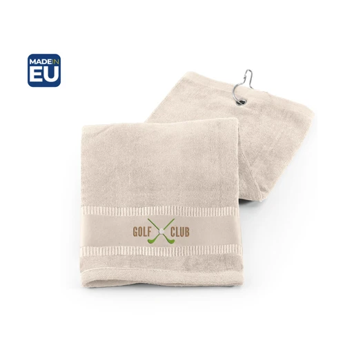 GOLFI. Többfunkciós pamut törölköző (430 g/m²) Fekete 