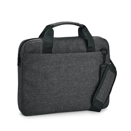 GRAPHS LAPTOP. Laptop táska 14'' 600D poliészter anyagból Sötétszürke 
