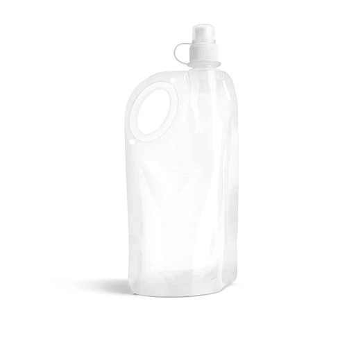 HIKE. Összecsukható palack PET, PA és PE 750 mL Fehér 