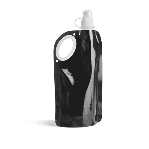 HIKE. Összecsukható palack PET, PA és PE 750 mL Fekete 