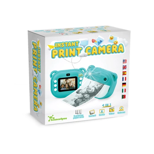 INSTANT CAMERA. Oktató játék gyerekeknek Vegyes színek 
