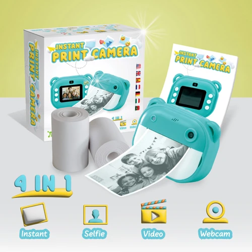 INSTANT CAMERA. Oktató játék gyerekeknek Vegyes színek 