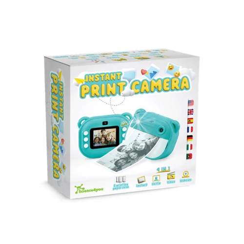 INSTANT CAMERA. Oktató játék gyerekeknek Vegyes színek 