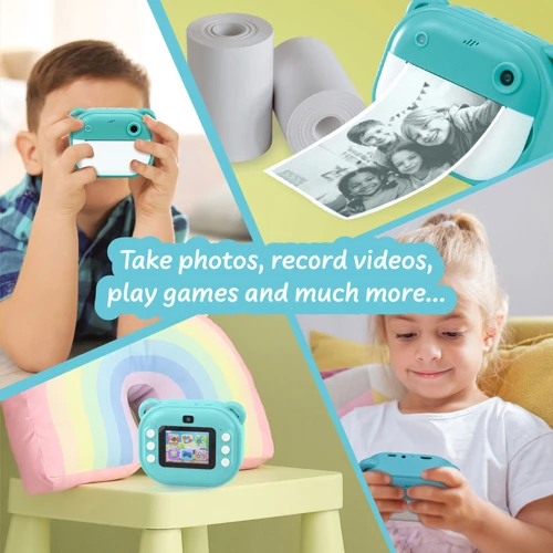 INSTANT CAMERA. Oktató játék gyerekeknek Vegyes színek 