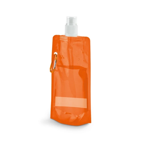 KWILL. 460 ml-es PE összecsukható palack Narancssárga 