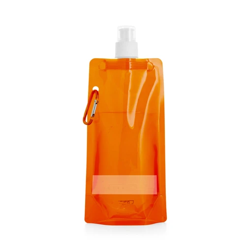 KWILL. 460 ml-es PE összecsukható palack Narancssárga 
