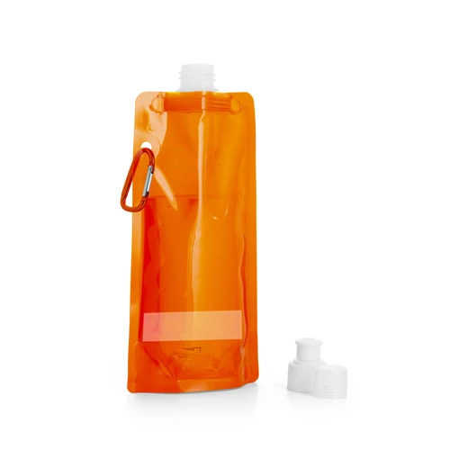 KWILL. 460 ml-es PE összecsukható palack Narancssárga 