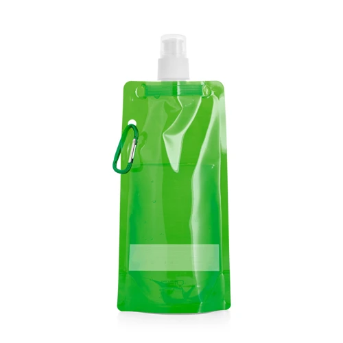 KWILL. 460 ml-es PE összecsukható palack Zöld 