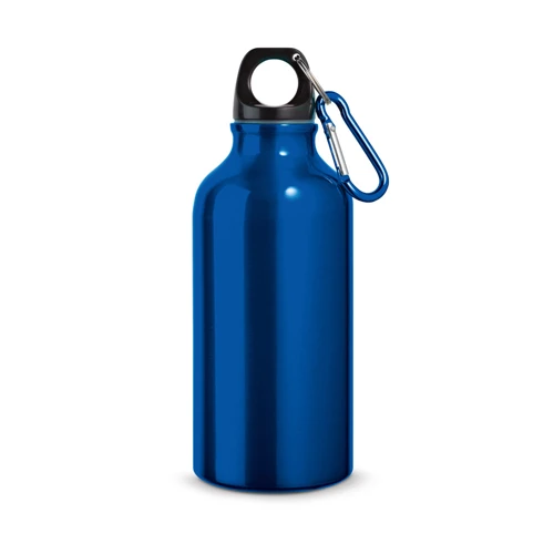 LANDSCAPE S. Alumínium sport palack karabinerrel 400 ml Királykék 