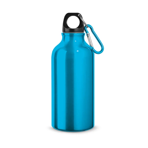 LANDSCAPE S. Alumínium sport palack karabinerrel 400 ml Világoskék 
