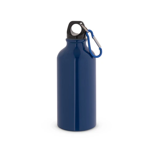 LANDSCAPE S. Alumínium sport palack karabinerrel 400 ml Sötétkék 