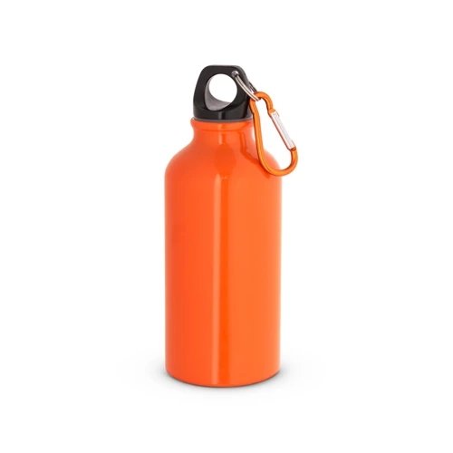 LANDSCAPE S. Alumínium sport palack karabinerrel 400 ml Narancssárga 