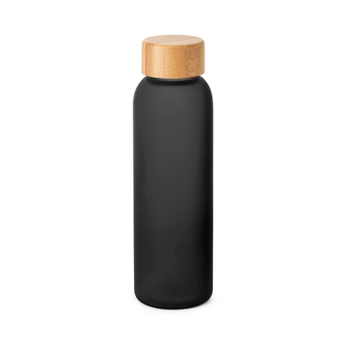 LILLARD GLASS. 520 ml-es matt üvegpalack Fekete 