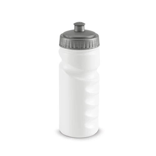 LOWRY. 530 ml-es HDPE sportpalack Szatén ezüst 