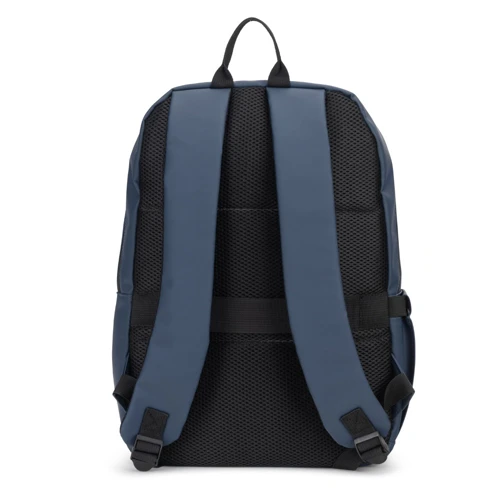 NOUMEA. PU laptop hátizsák (16"), vízálló cipzárakkal Kék 