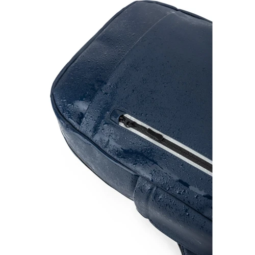 NOUMEA. PU laptop hátizsák (16"), vízálló cipzárakkal Kék 