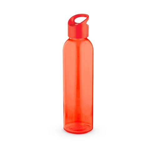 PORTIS GLASS. Üvegpalack PP kupakkal 500 ml Piros 
