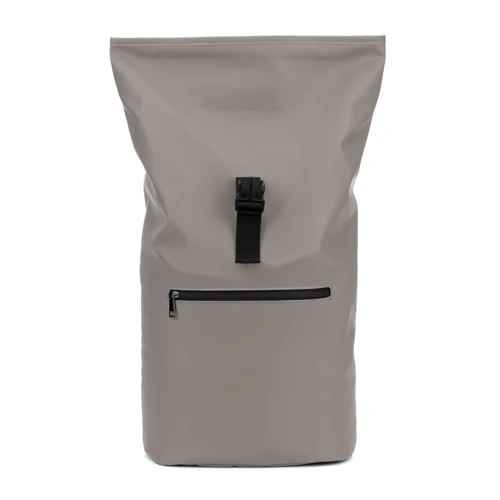 PORTLAND. PU roll top hátizsák 16" laptop zsebbel Szürke 