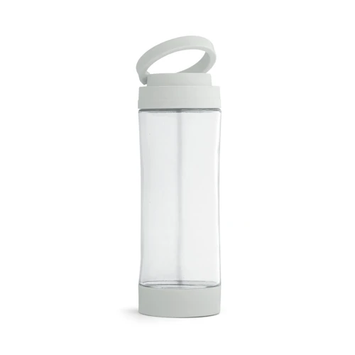 QUINTANA. Sportos üvegpalack PP kupakkal 390 ml Világos szürke 
