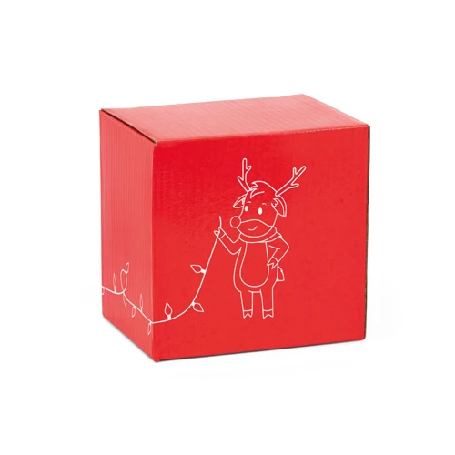 REINDEER. Bögre karácsonyi mintával 330 ml Fehér 