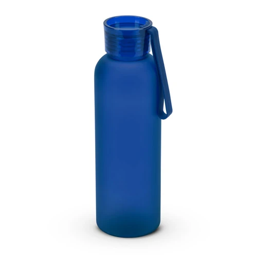 RIO rPET. Újrahasznosított PET (100% rPET) palack matt kivitelben 600 ml Kék 