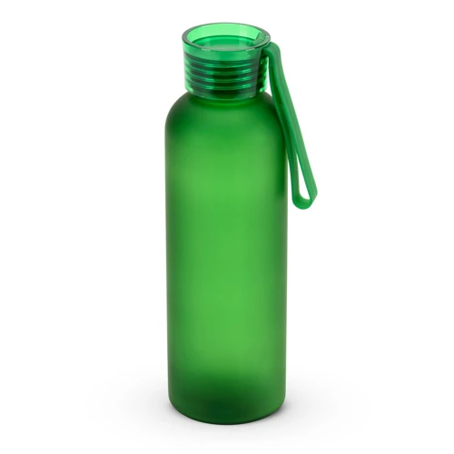 RIO rPET. Újrahasznosított PET (100% rPET) palack matt kivitelben 600 ml Zöld 