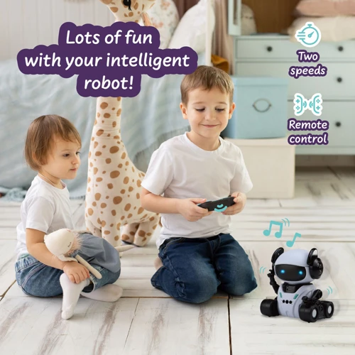 ROMI INTELLIGENT ROBOT. Oktató játék gyerekeknek Vegyes színek 