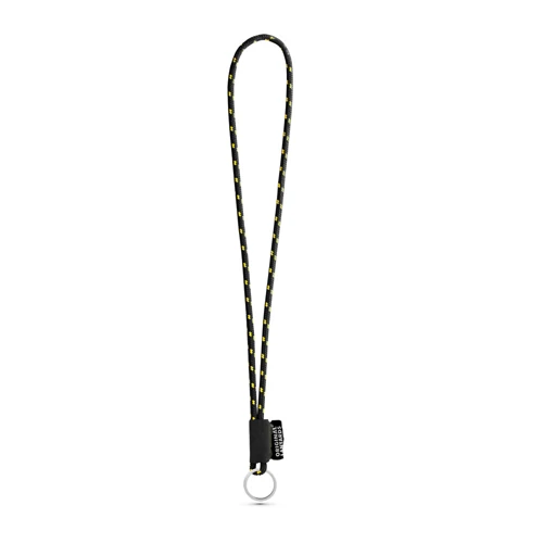 SET Lanyard NAUTIC Long (Ø 5 mm) Ø 32 mm-es gyűrűvel 301 - Fehér 
