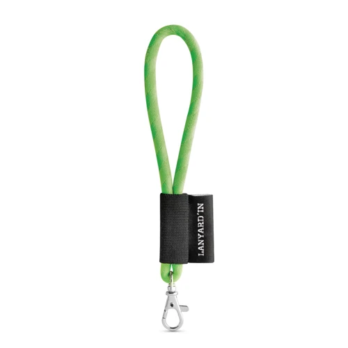 SET Lanyard NAUTIC Short (Ø 5 mm) 9 mm-es karabinerrel 304 - Világoskék 
