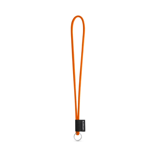 SET Lanyard TUBE Long (Ø 7 mm) Gyűrűvel Ø 32 mm Hexakróm Narancssárga 