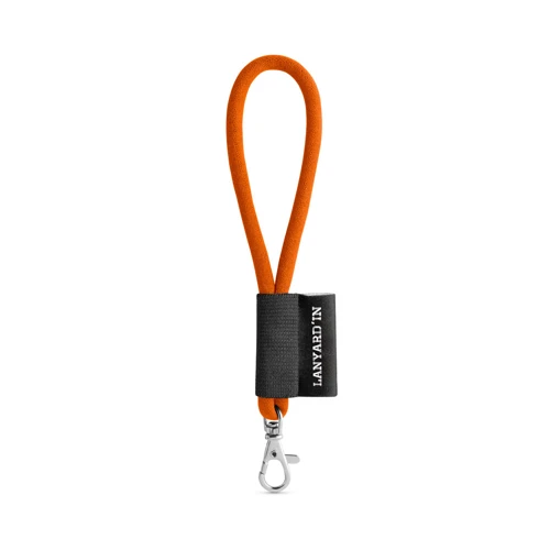 SET Lanyard TUBE Short (Ø 7 mm) 9 mm-es karabinerrel Hexakróm Narancssárga 