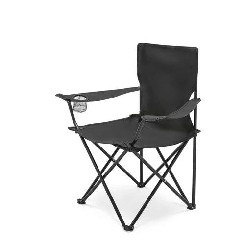 THRONE. Összecsukható szék 600D anyagból Fekete 