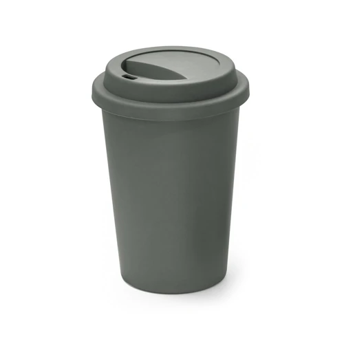 TONALI 450. Újrafelhasználható pohár PP 450 ml-es kiszerelésben Sötétszürke 