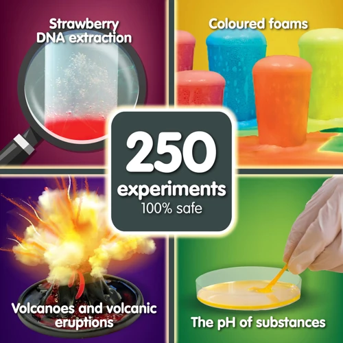 ULTRA KIT 250 EXPERIENCES. Oktatási játék gyerekekne Vegyes színek 