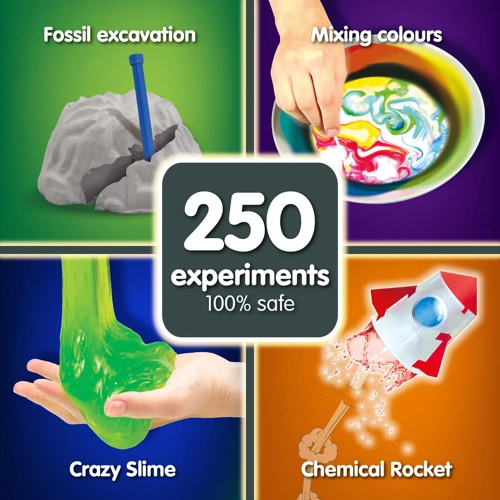ULTRA KIT 250 EXPERIENCES. Oktatási játék gyerekekne Vegyes színek 