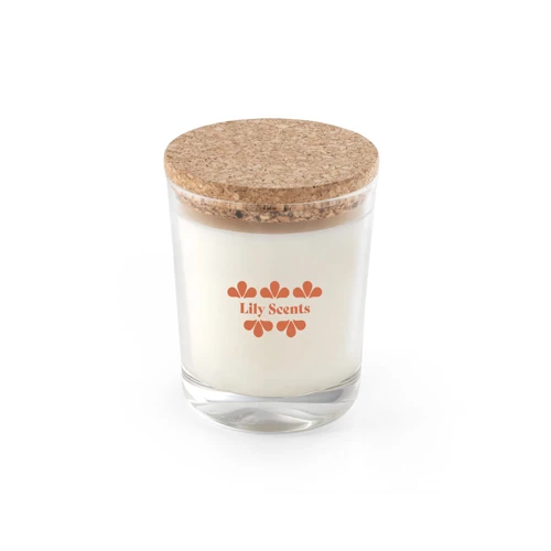 ZEN 180. Aromás gyertya parafa fedelű üvegpohárban 180 g Átlátszó 