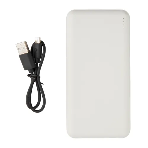 10 000 mAh zsebben hordható powerbank Fehér 