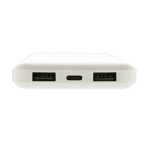 10 000 mAh zsebben hordható powerbank Fehér 