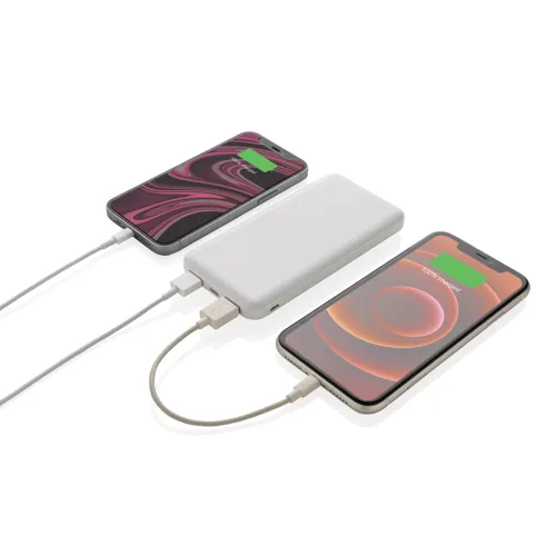 10 000 mAh zsebben hordható powerbank Fehér 