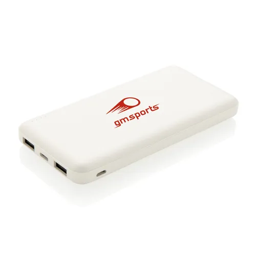 10 000 mAh zsebben hordható powerbank Fehér 