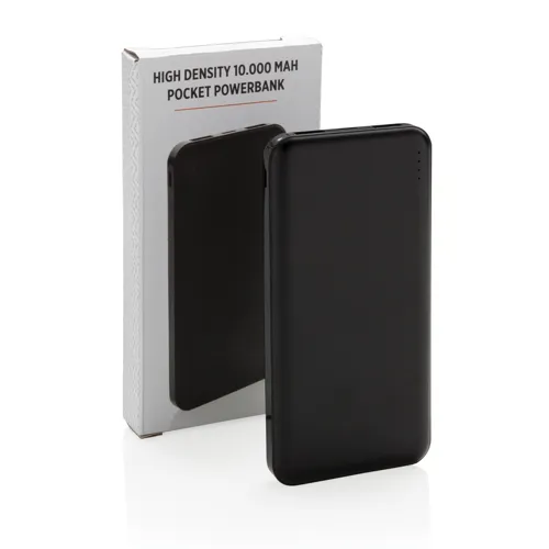 10 000 mAh zsebben hordható powerbank Fekete 
