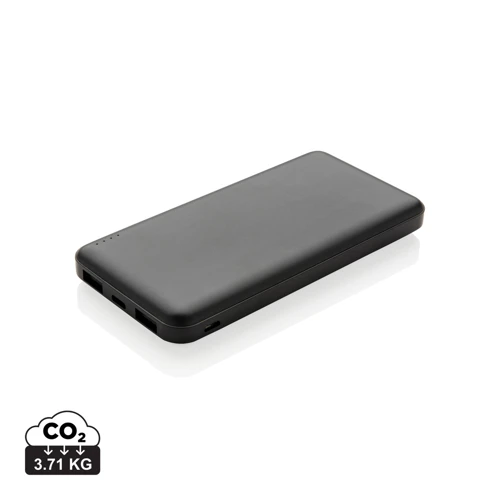 10 000 mAh zsebben hordható powerbank Fekete 