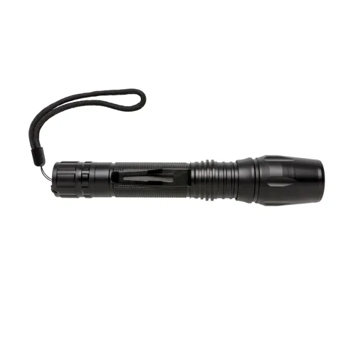 10W-os Heavy duty CREE zseblámpa Fekete 