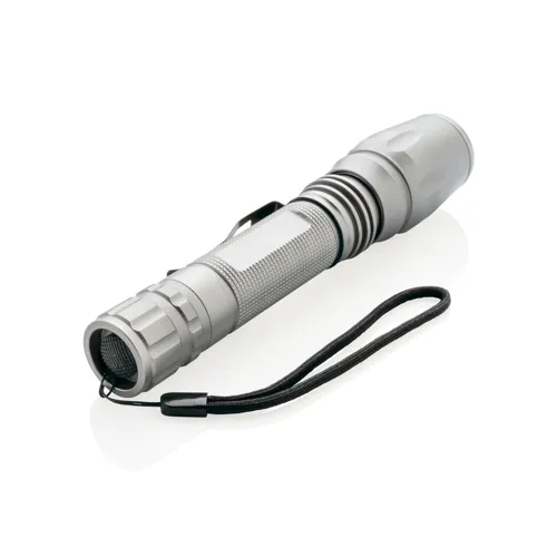 10W-os Heavy duty CREE zseblámpa Szürke 