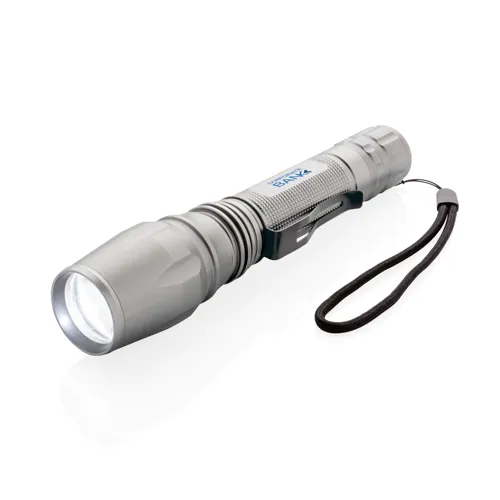 10W-os Heavy duty CREE zseblámpa Szürke 