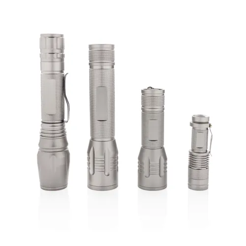10W-os Heavy duty CREE zseblámpa Szürke 