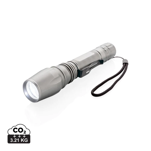 10W-os Heavy duty CREE zseblámpa Szürke 